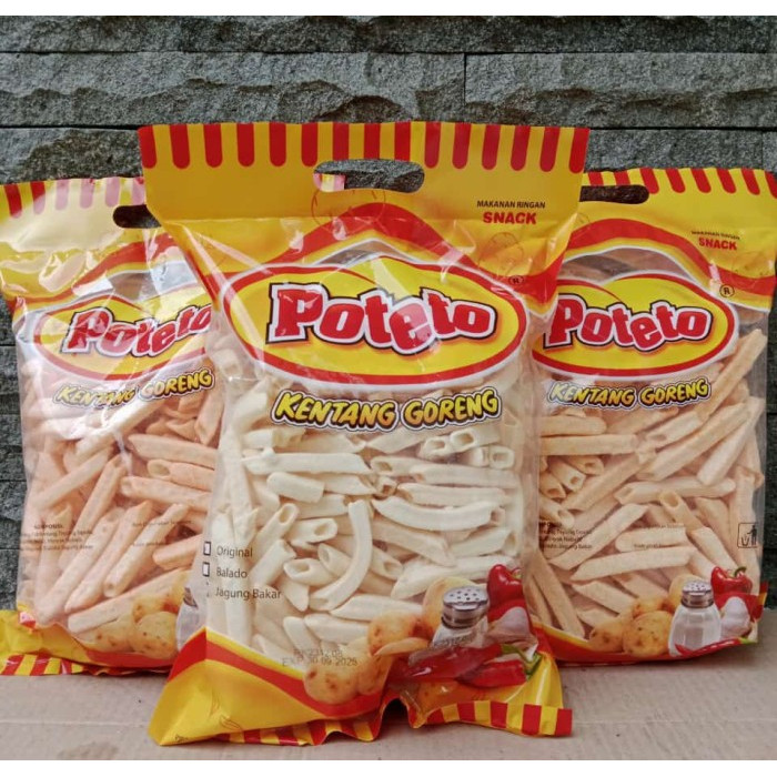 

NEW POTETO poteto kentang goreng 200gr