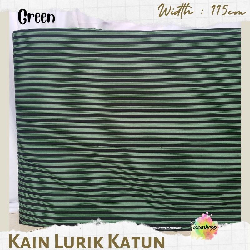 Kain Lurik Katun Lebar cm Kain Batik Meteran Jarik Lurik Katun Lurik