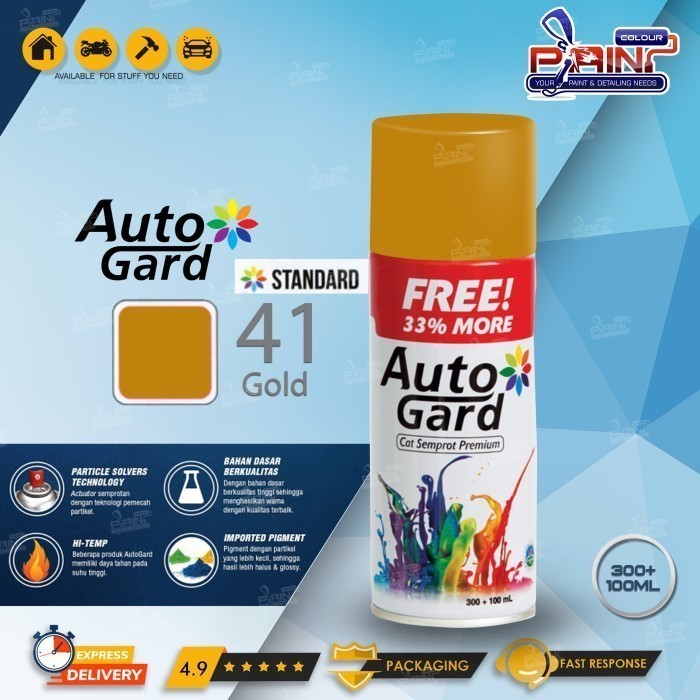 AUTOGARD GOLD EMAS MAS 41 - Cat Semprot  Motor Rumah