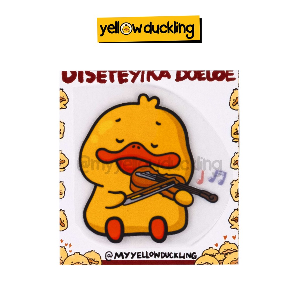 

DISETEYIKA - ITIK VIOLIN - YELLOW DUCKLING - SABLON