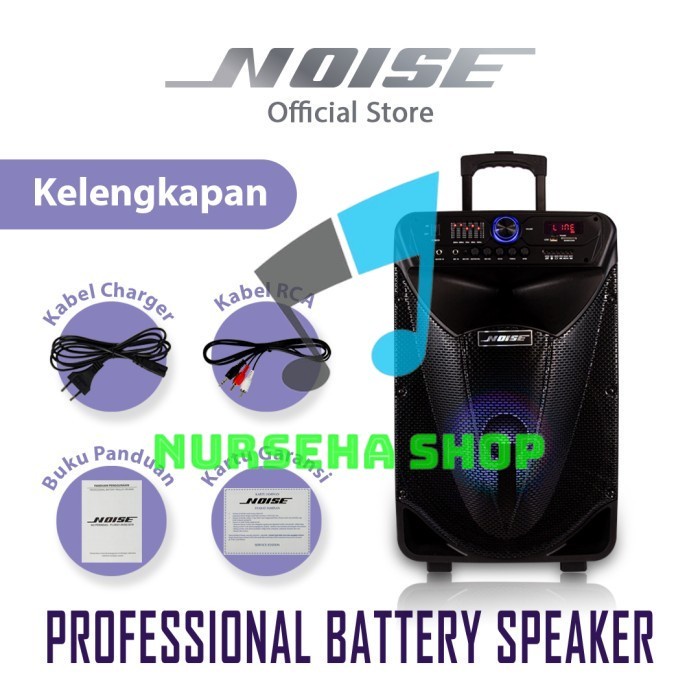 Speaker Portable Wireless Noise 899 V Original 15 inch Bluetooth