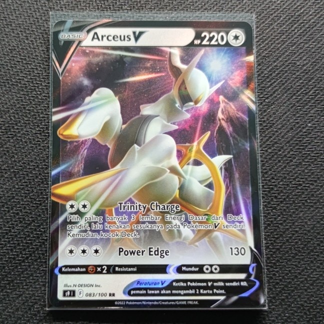 ARCEUS V POKEMON TCG INDONESIA