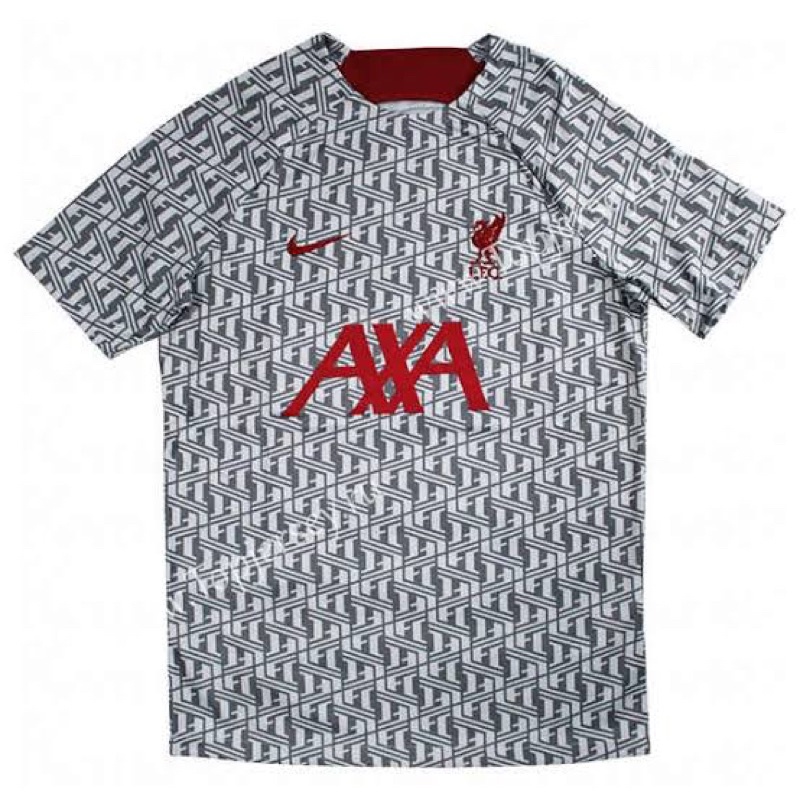 JERSEY GRADE ORI LIVERPOOL TRAINING ABU 2023/2024 JERSEY BOLA/FUTSAL