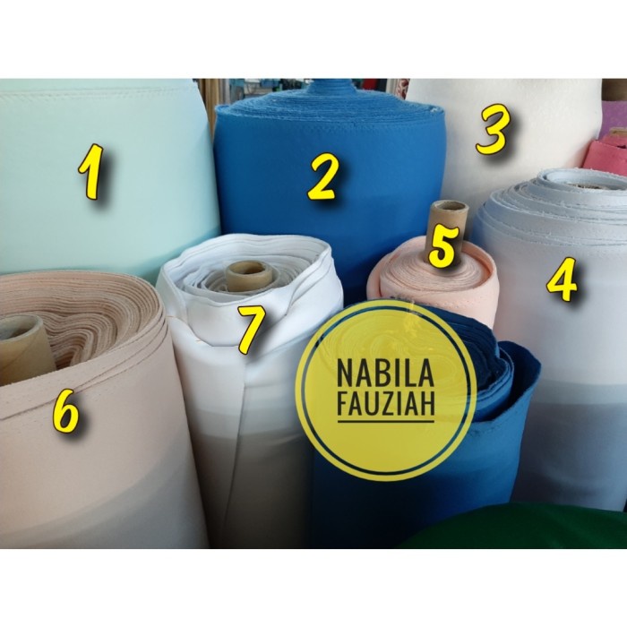 Scuba Neoprene _ Kain Scuba Neoprene Bahan Tebal Halus - Ungu