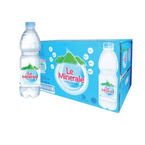 

LE MINERALE BOTOL 600ml/DUS (isi 24 botol)