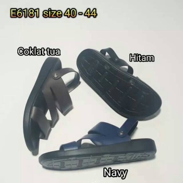 JELLY SANDAL PRIA LUOFU E6181 [ SANDAL LUOFU ORIGINAL IMPORT CHINA JELLY PREMIUM ]