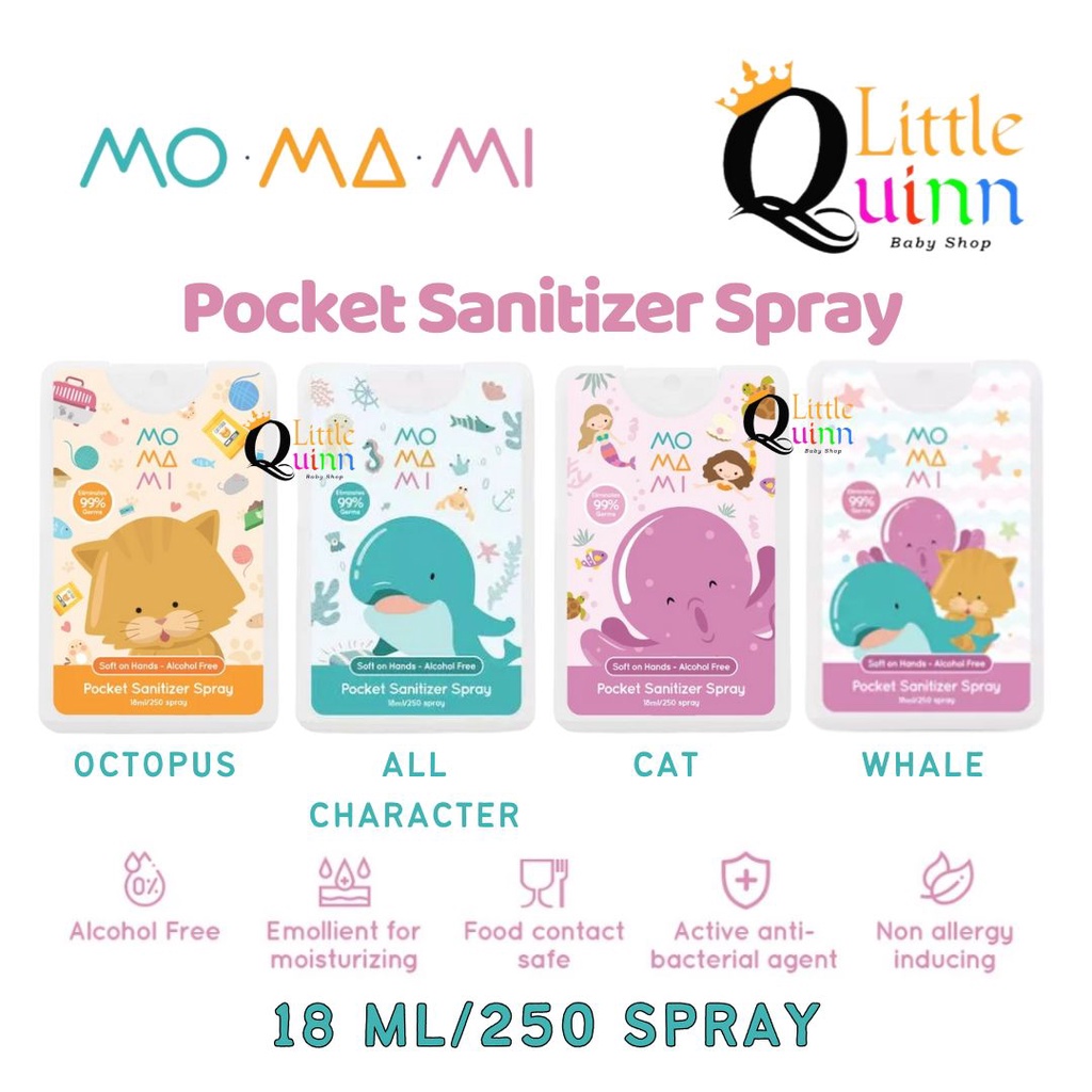 MOMAMI Pocket Sanitizer Spray