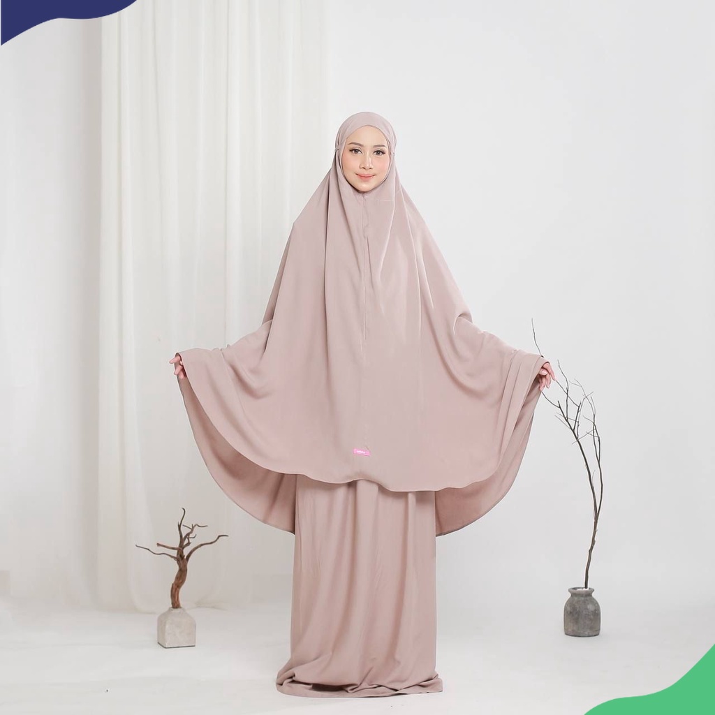 NAISHA OFFICIAL - Alanna 2 in 1 Mukena Rayon Premium