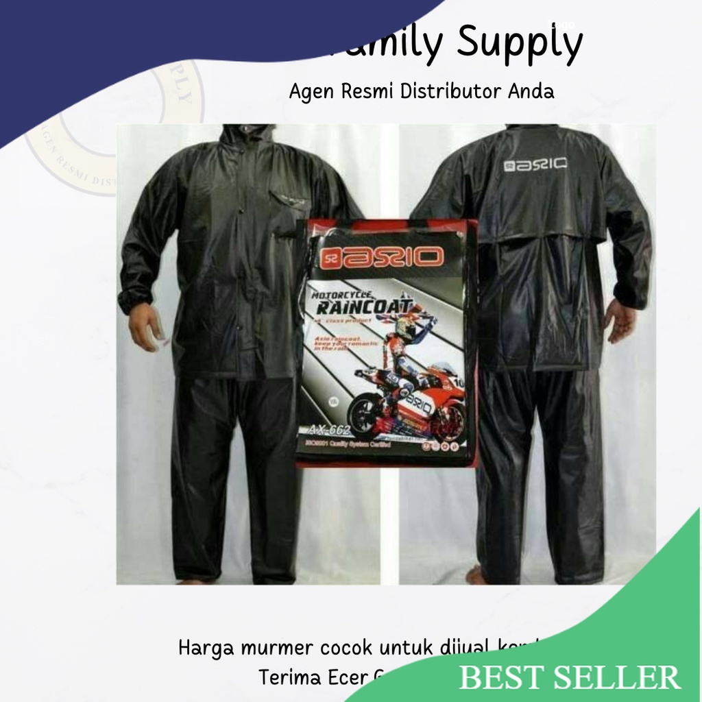 Jas Hujan Axio Karet 662 Original/Rapat