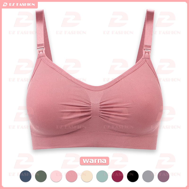 Bra bh Menyusui tanpa kawat Bra ibu hamil jumbo Bra bumil seamless Bh busui Cup besar wanita nursing