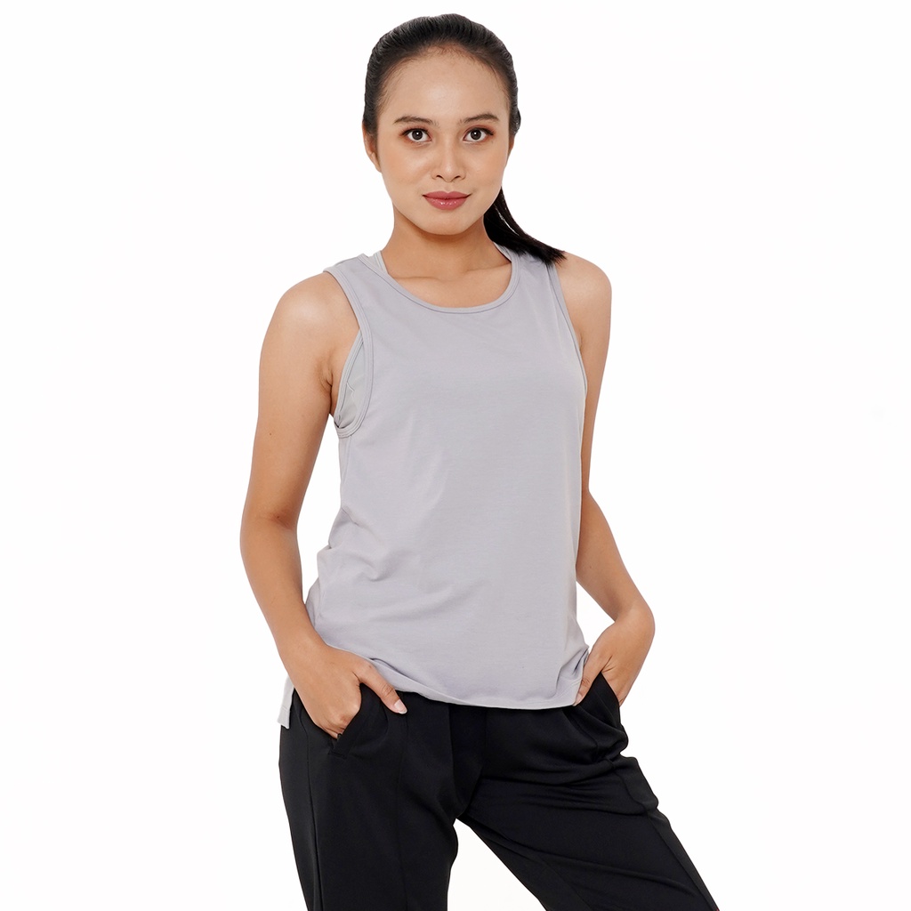 Juaraga Tank Top - Wanita JR Mild - Abu