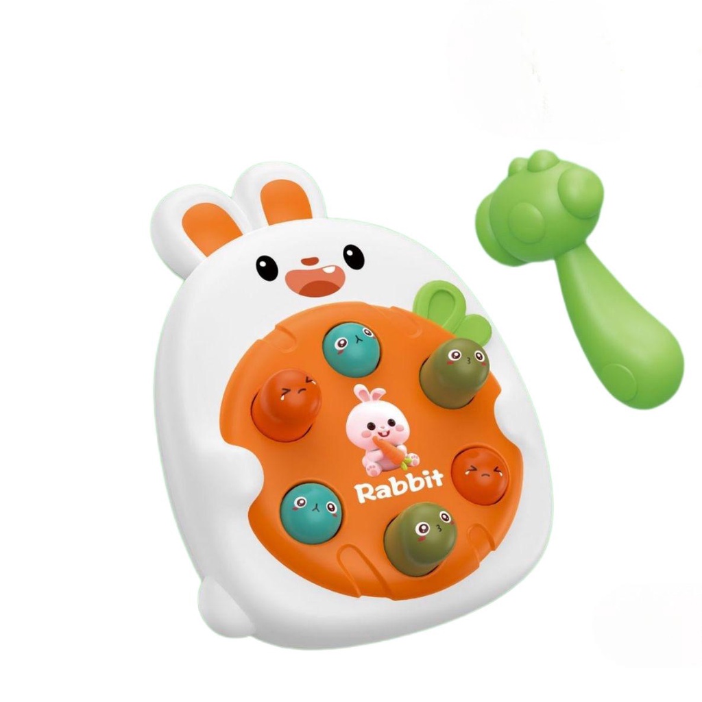 GIANT MANUAL WHACK A MOLE WITH HAMMER pencetan pukulan palu raja tikus besar jumbo sensory play