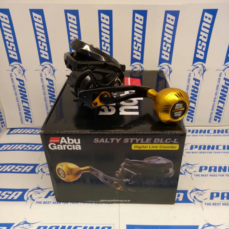 Reel Bc Abu Garcia SALTY STYLE DLC-L (Kiri) | ALAT PANCING | PERLENGKAPAN PANCING | REEL PANCING | G