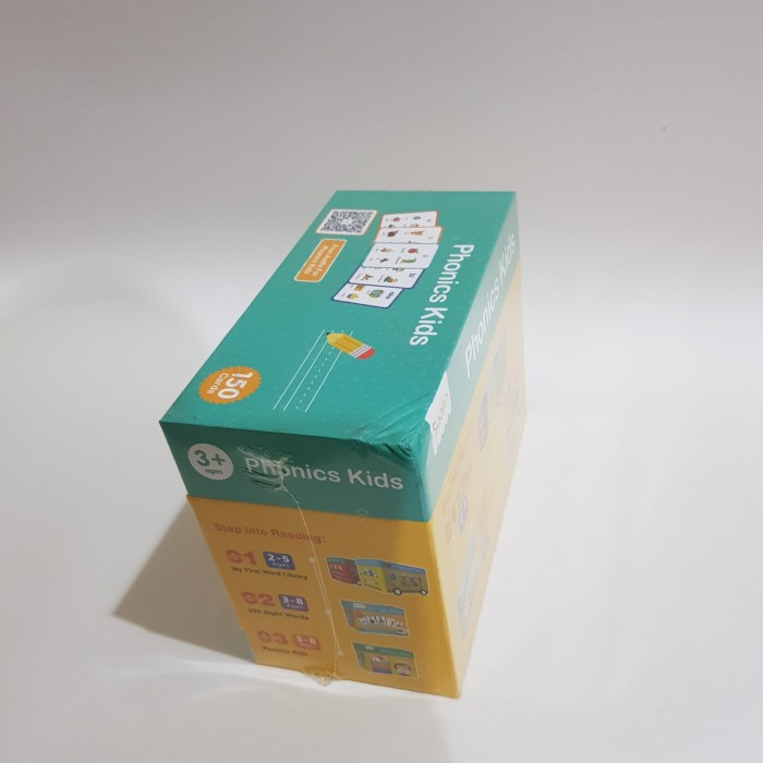 Saalin 150 Phonics Words  Cards Mainan Edukasi Anak - dus bagus