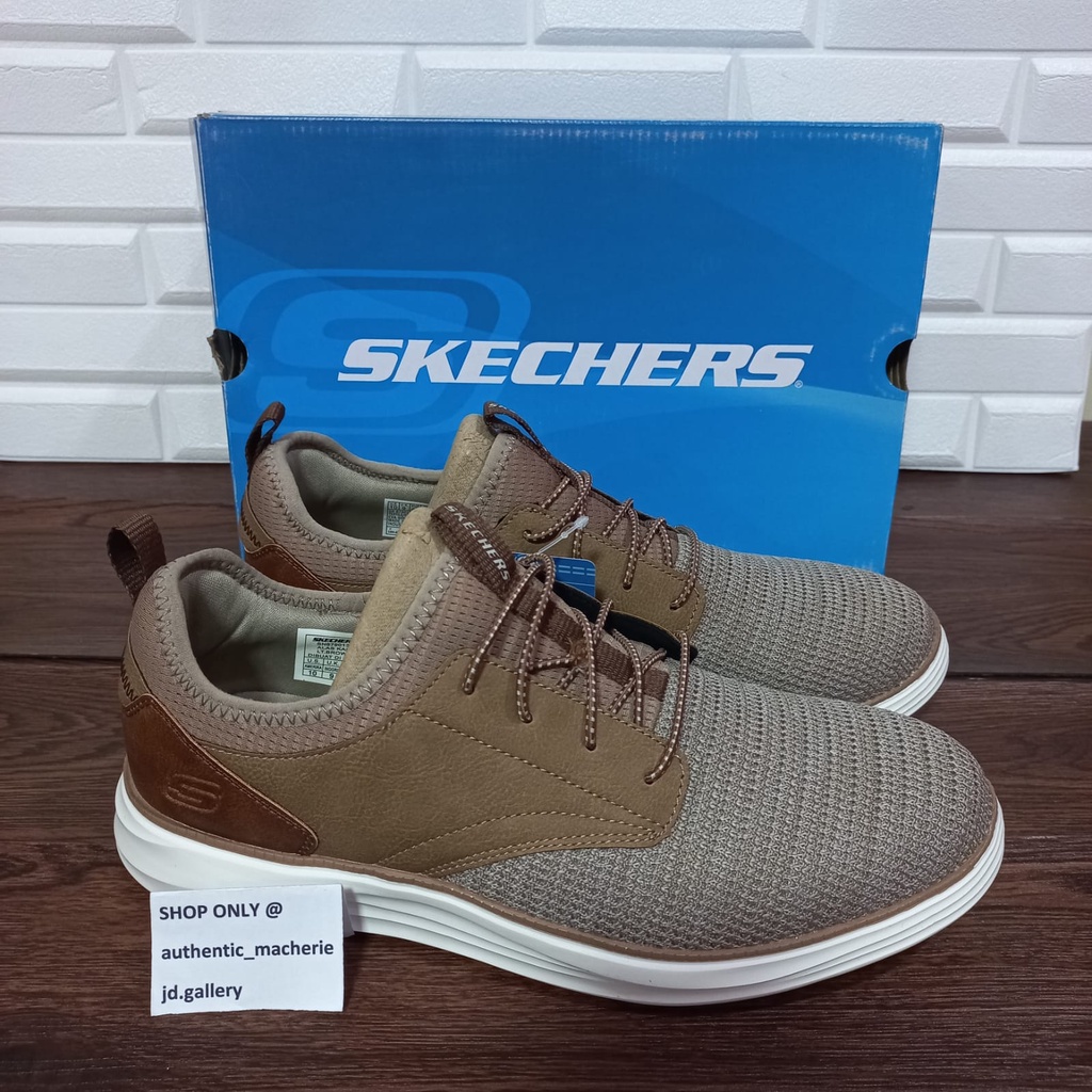 ORIGINAL SALE 70% SEPATU SKECHERS CAMDA BEKET 8790131 LTBR MEN