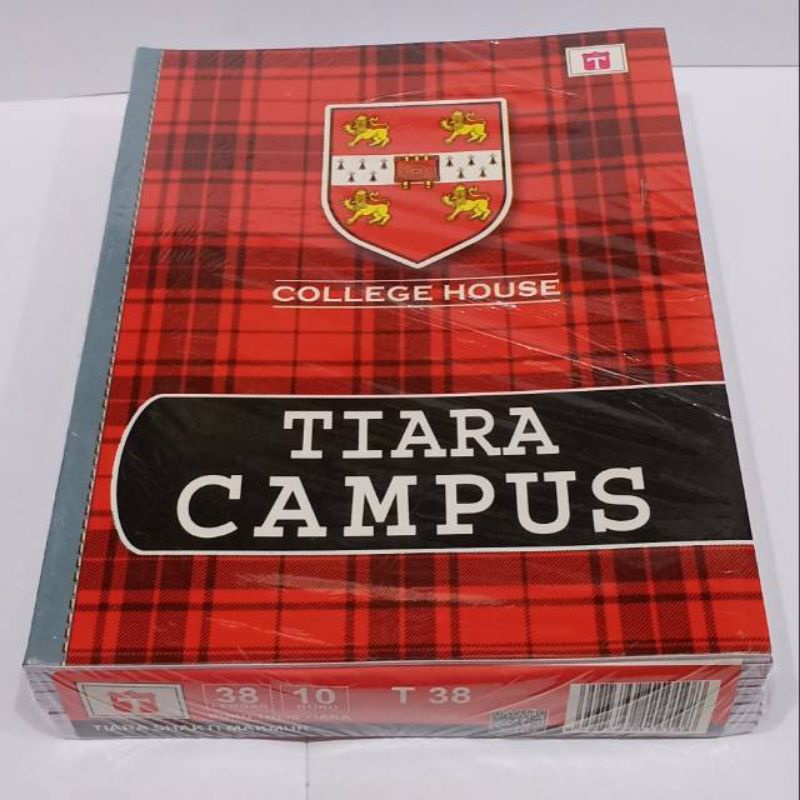 

Buku tulis Campus Tiara 38 lembar ( 1pak/10buku )