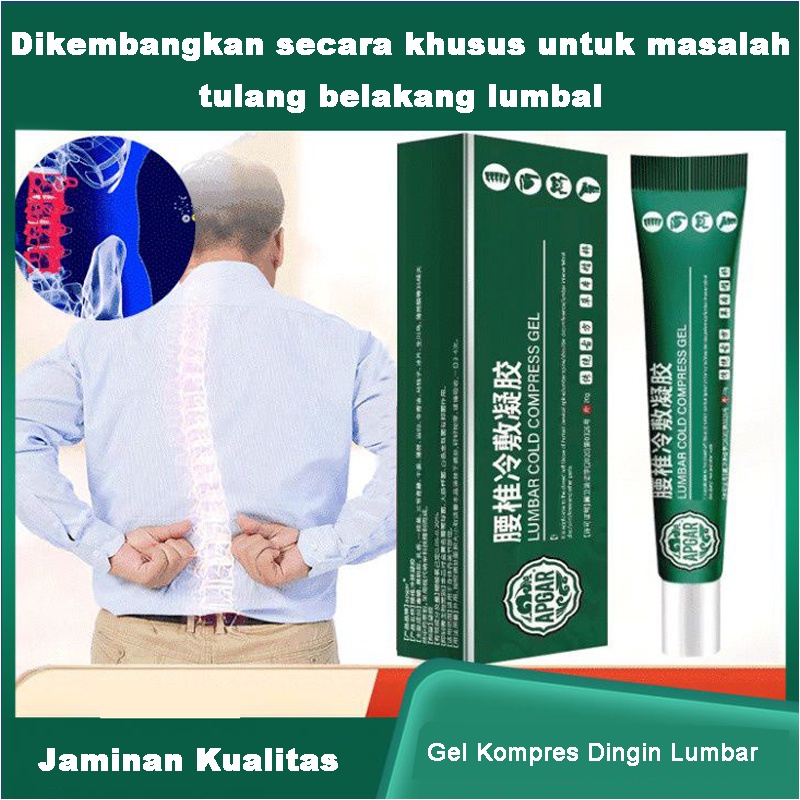 LUMBAR KRIM gel kompres dingin tipe Lumbar gel dingin jenis Lumbar susu gel kompres pinggang tulang 