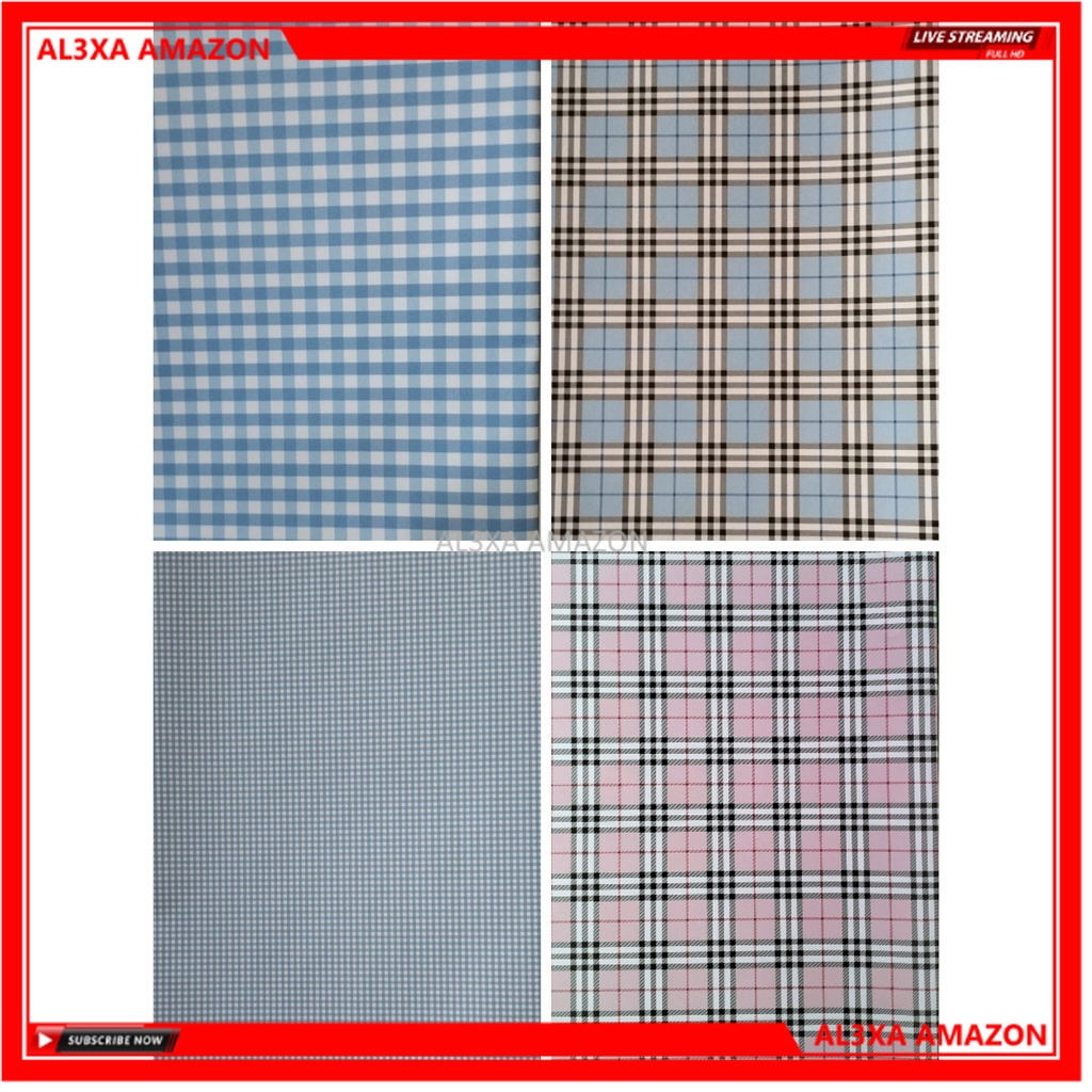 

Jasa bungkus kado/ kertas kado Sansan Wawa Motif Kotak-kotak