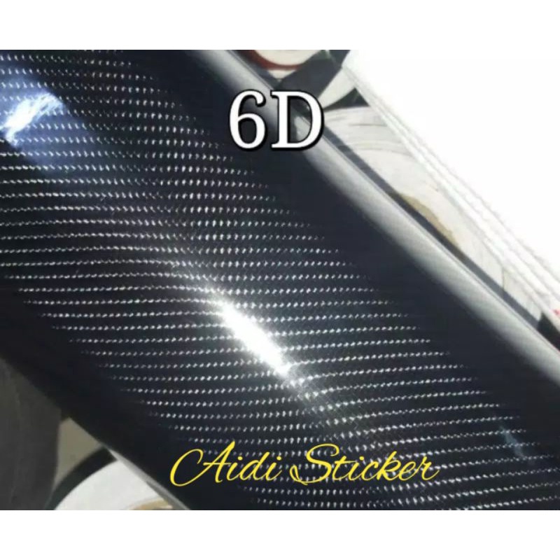 Sticker Skotlet Carbon 6D Sticker 6D Carbon Glosy 6D MURAH