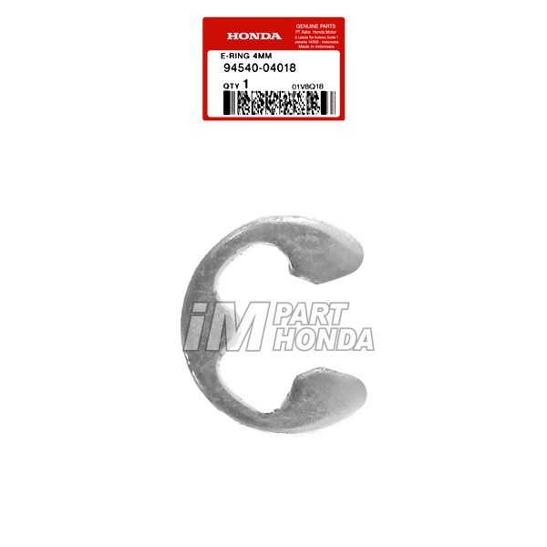 94540-04018 Circlip E-Ring Kancingan 4 MM Dekompresi Vario 110 Karbu