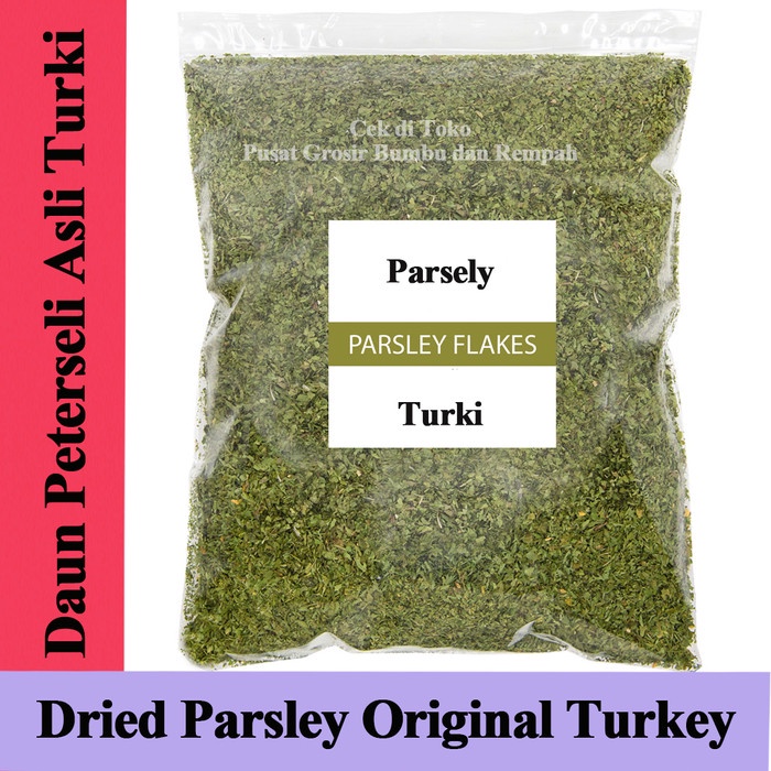 

Parsley Dry 250 gram / Daun Parsley Kering / Parsley Flake 250 gr