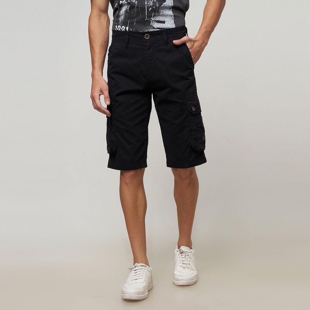 Gabrielle Celana Pendek Cargo Pria Regular Fit BAZC135A1222