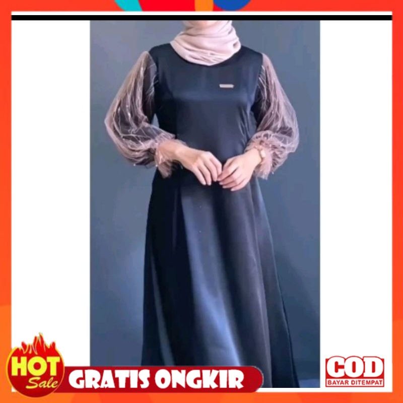 KAIN ADEM HALUS TEBAL / DEVIA  DRESS/MODEL BAJU BRIDESMAIDS/GAUN BRIDESMAIDS MODERN/BRIDESMAIDS HIJA