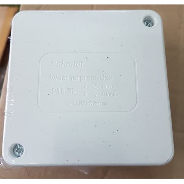 Schmidt Duradus Plastik Junction Box Weatherproof Ukuran 97x97x52 mm