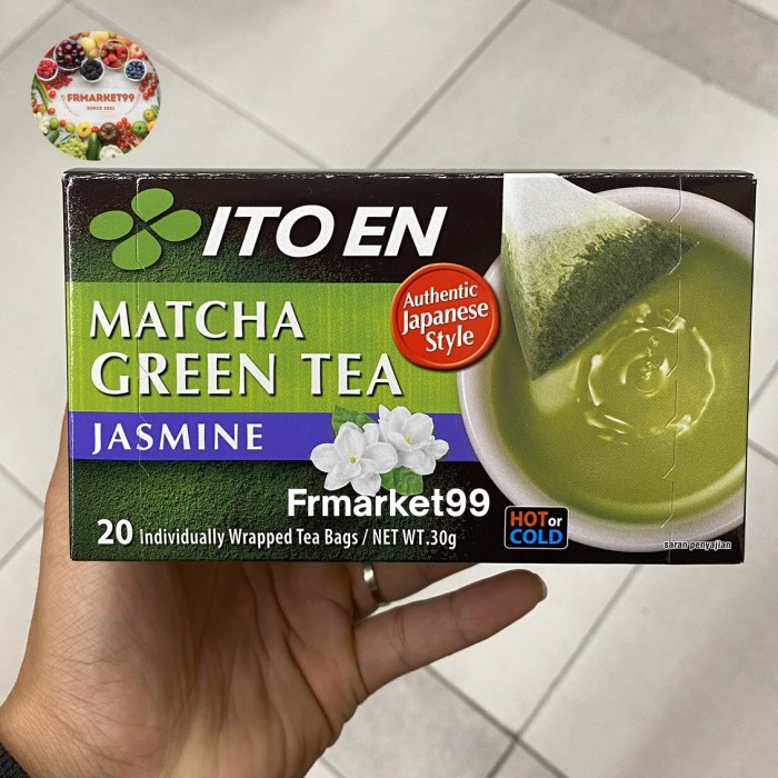 

Ito En Matcha Green Tea Jasmine Authentic Japanese Style 20 Tea Bags