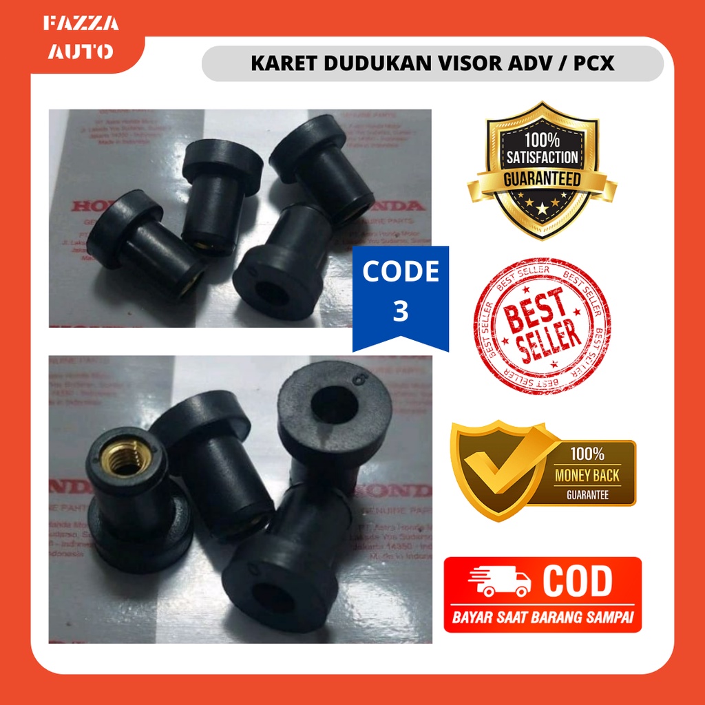 KARET DUDUKAN VISOR ADV PCX (MUR KARET)