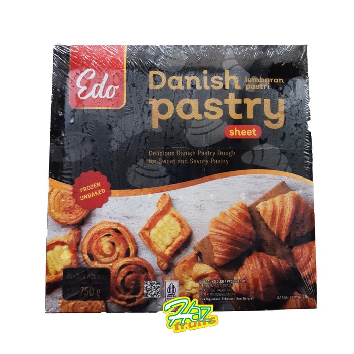 

Edo Danish Pastry Sheet | Lembaran Pastry 750g