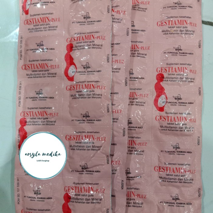 murah gestiamin pluz nutrisi ibu hamil originale