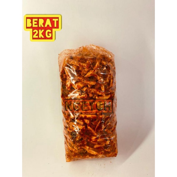 

(ANS 200GRAM) BASRENG DAUN JERUK EXTRA PEDAS