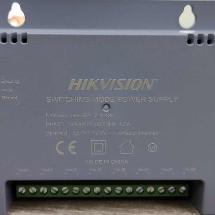 HIKVISION Power Supply Cam CCTV - 8ch