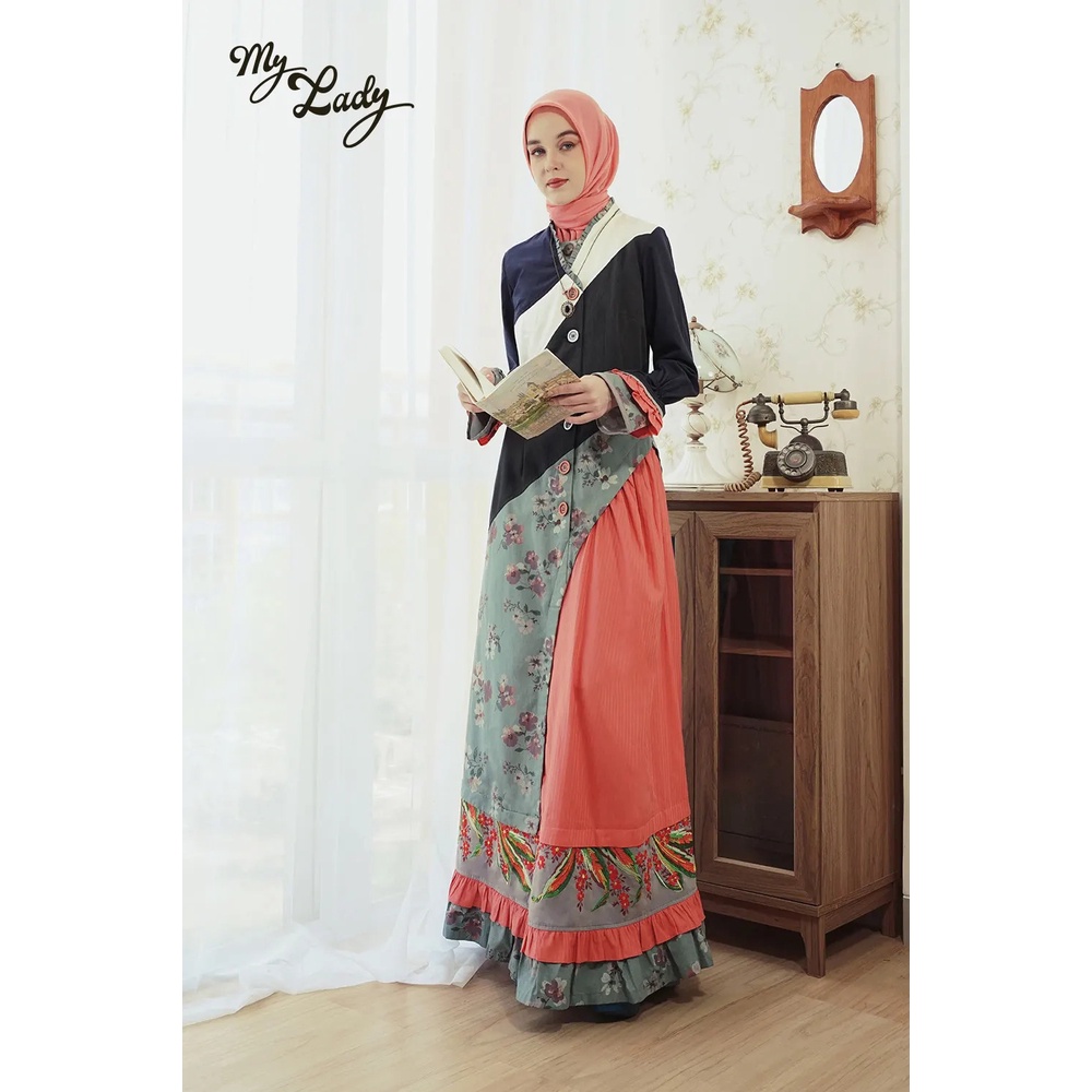 TUNEECA GAMIS Daisy T-0523010 / My Lady / Gamis Kekinian