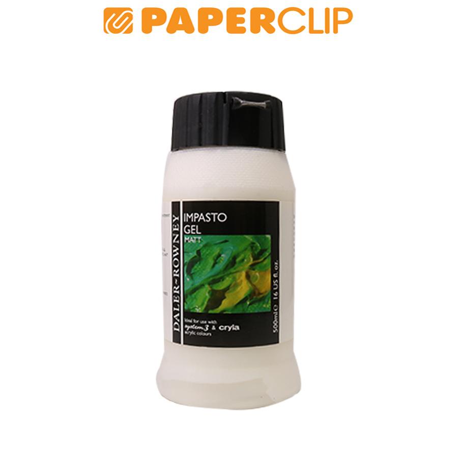 

ACRYLIC MEDIUM IMPASTO GEL DALER ROWNEY 128500016 500ML MATT