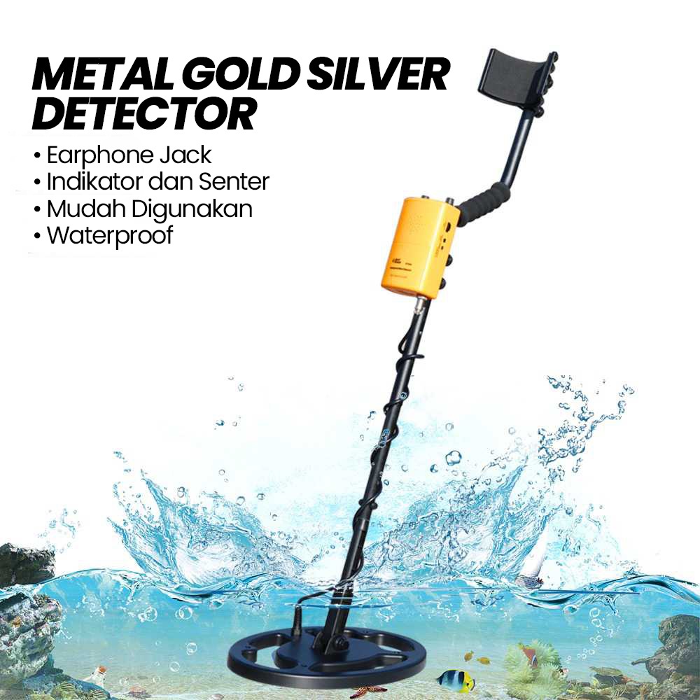 

Pendeteksi Logam Metal Gold Silver Detector Finder - ST944