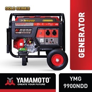 Genset Bensin7000 Watt YAMAMOTO Gold Series YMG 9900 NDD Generator