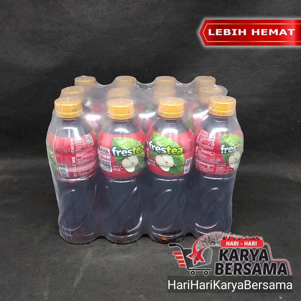 

MINUMAN TEH FRESTEA RASA APEL PACK ISI 12'S X 350ML