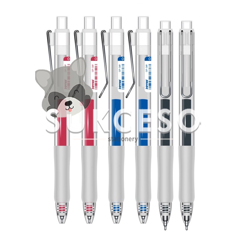 

Joyko Pulpen Gel Pen 0.5mm GP-369 Metaru Semi Needle Tip