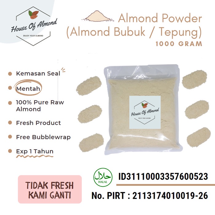 

[Big Sale] Almond Powder 1Kg