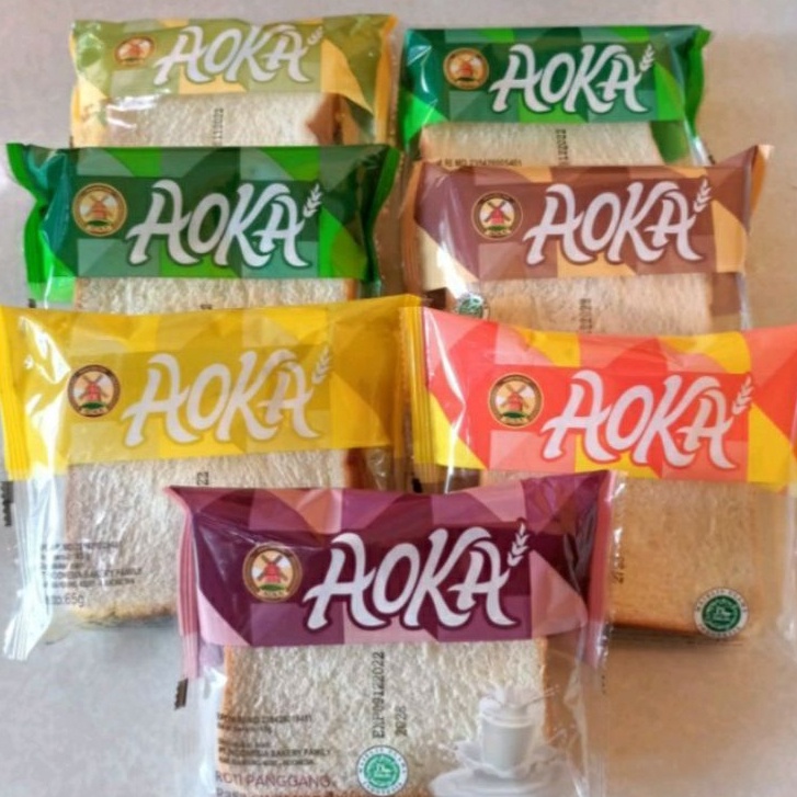 

Roti AOKA / Roti panggang isi all variant MDV