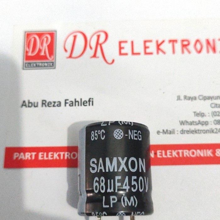 Elco 68uf 450v Elko Capasitor 68mikro 450 volt Kapasitor 450volt 68uf LA27