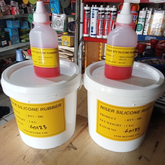 niser silicone rubber rtv 586 berkualitas
