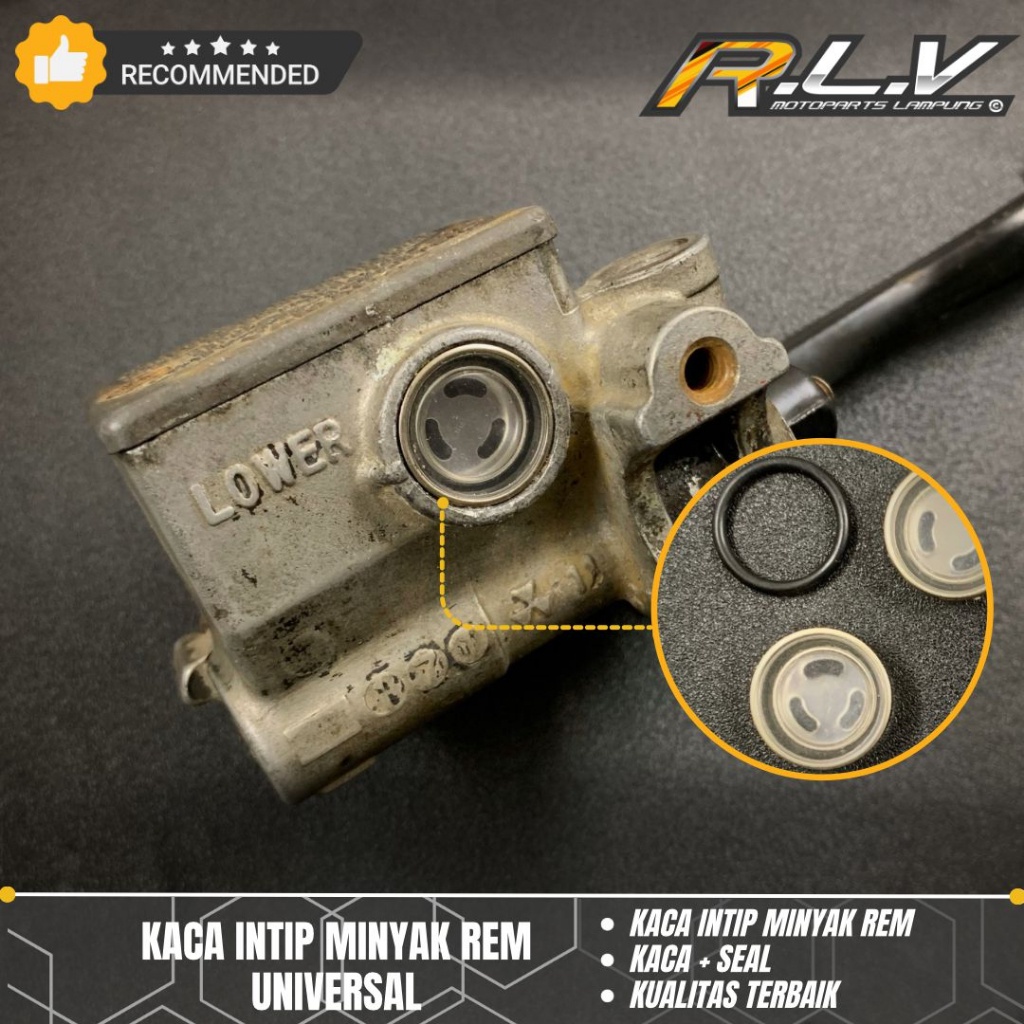 Mika Kaca Intip Master Rem 18mm Bisa Untuk Rx King Scorpio Beat Vario Scoopy Supra Universal