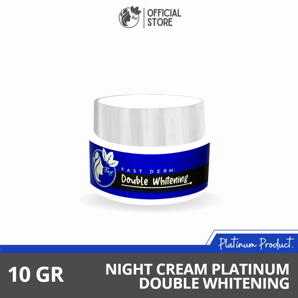 Fast Derm Night Cream Double Whitening