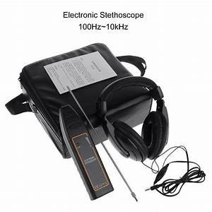 NEW Water Leak Detector Water Tank Electronic Stethoscope Car Noise