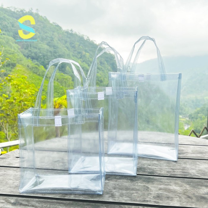 

Tas Snack Mika Bening Transparant Tebal Souvenir Ulang Tahun Hampers NF