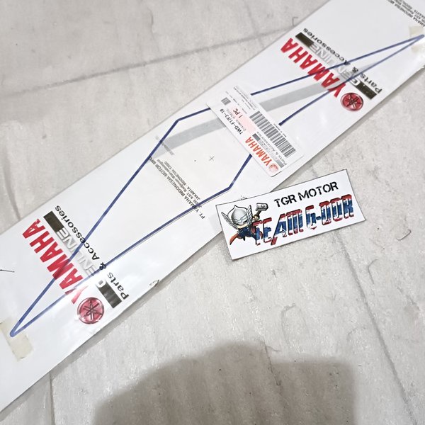 striping sticker stiker polet cover kaper body bodi belakang kiri ori original yamaha 1wd r25 r 25 2