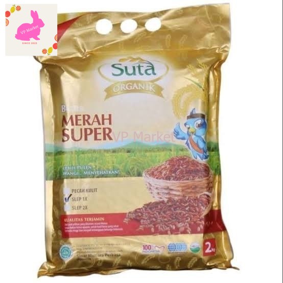 

SUTA Beras Merah Super Organik 2 kg